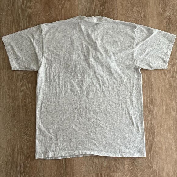 Vintage 90s Collin’s Ave Miami Beach Florida embroider on Heather Grey Onita Tee - Picture 5 of 5